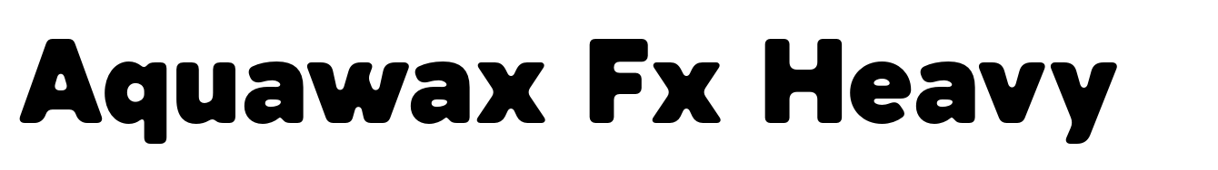 Aquawax Fx Heavy